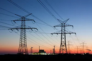 lignes électriques haute tension